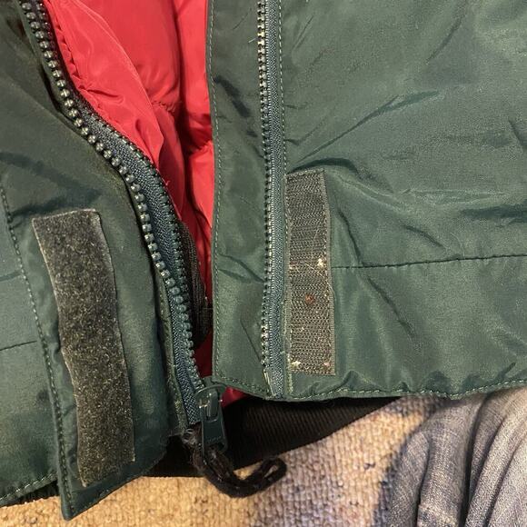 Vtg 90's Y2K Columbia Nylon Jacket Women L Down Fill Duvet Puffer Coat 2 Layers - Picture 8 of 11